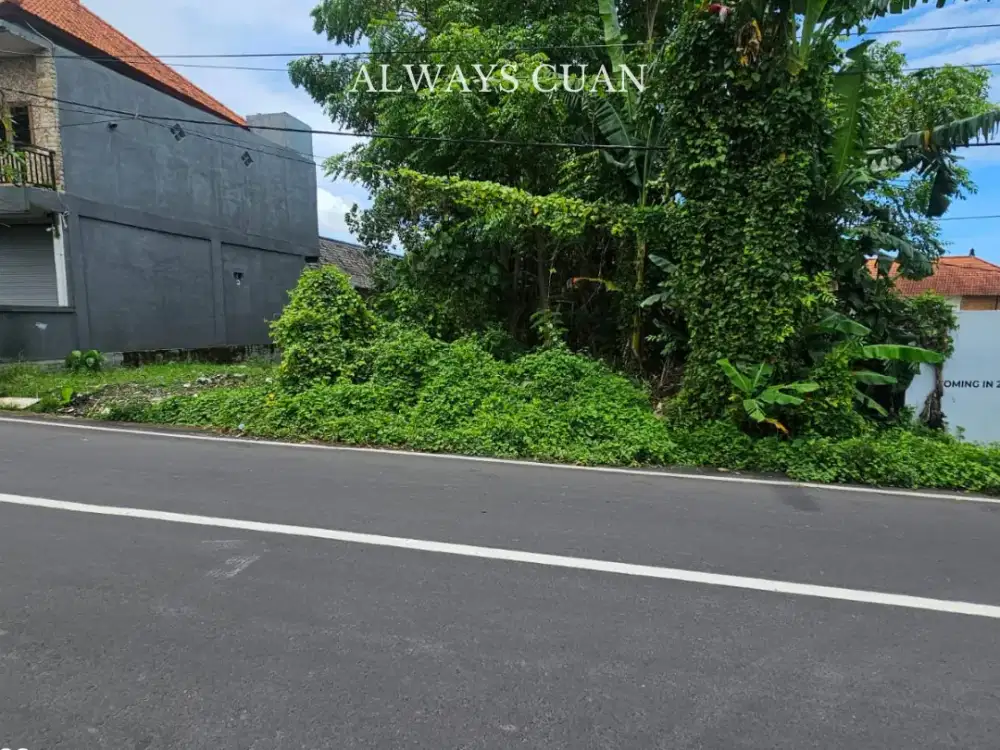 Tanah Datar Pinggir Jalan Raya Tumbak Bayuh Dijual