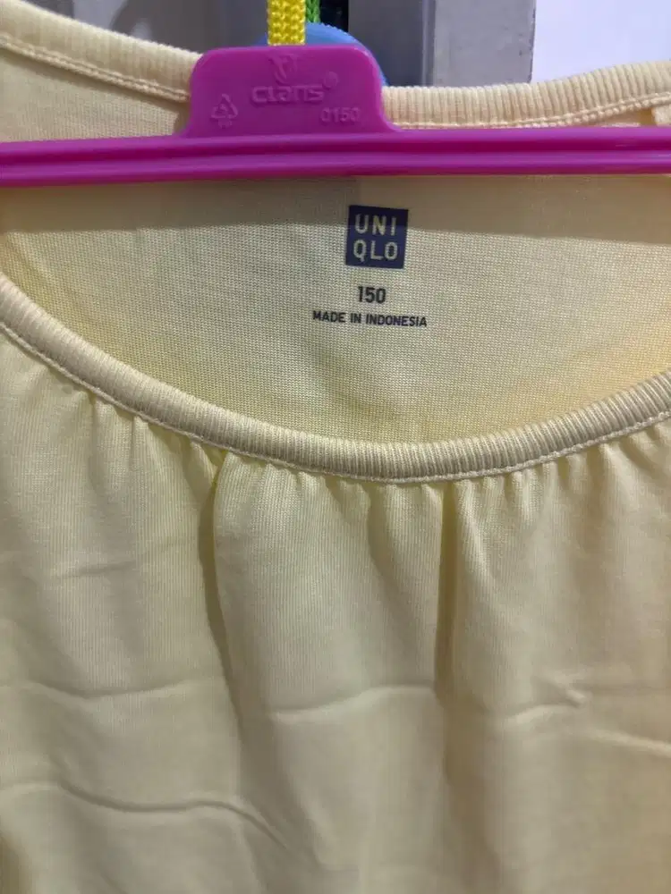 Dress kuning uniqlo
