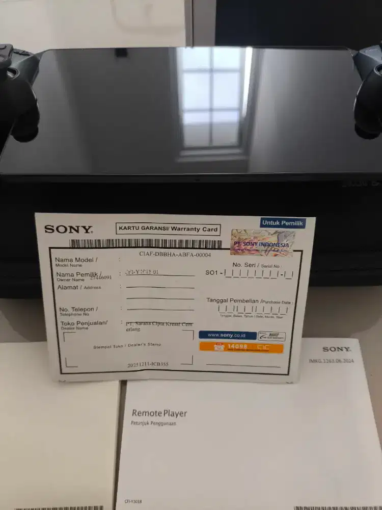 PS Portal black garansi resmi baru 2 hari sama tas nya skul&co premium