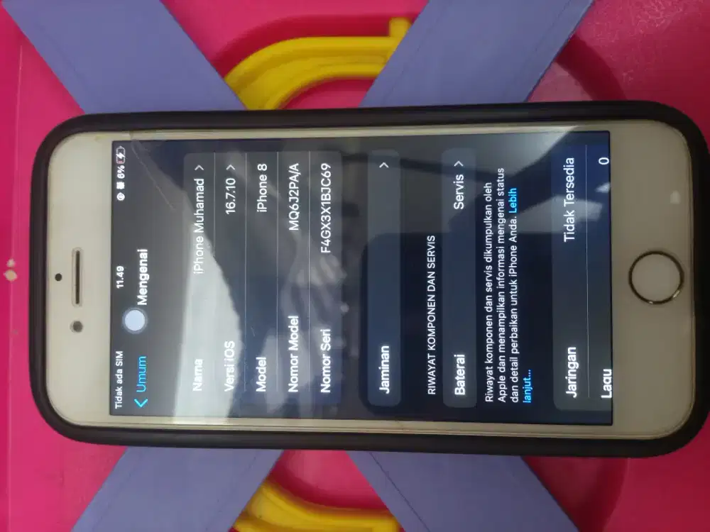 IPHONE 8 + APPLE WATCH RESMI