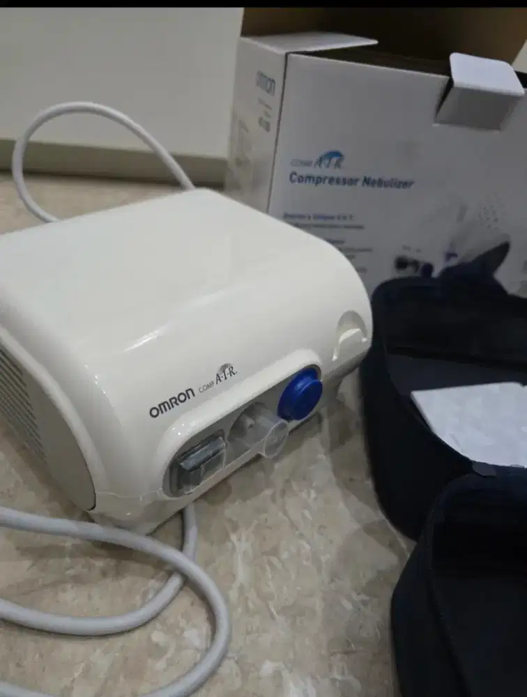 Omron NE C28 compressor nebulizer terapi pernapasan