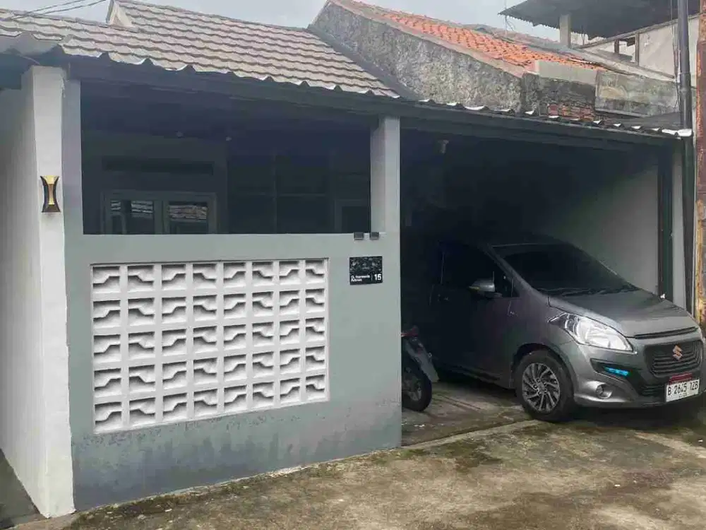 Dijual Rumah cluster murah tidak banjir, dekat LRT Cikunir 2 di jl Patriot, Jakasampurna, Bekasi Barat.
