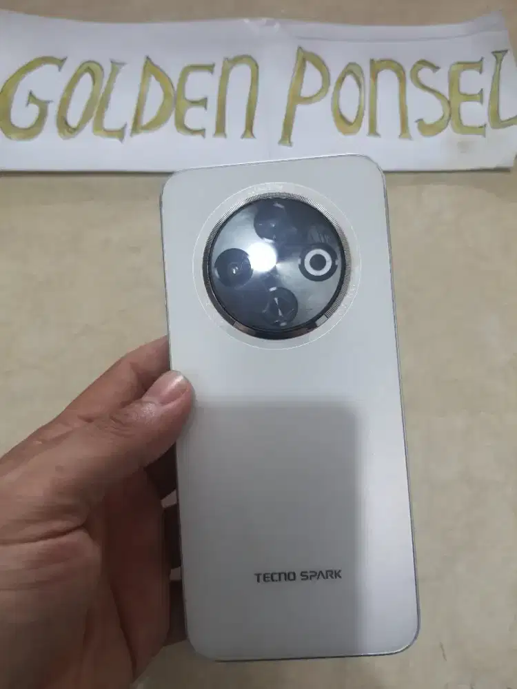 TECNO 30C Spark Ram 6Gb+4Gb(128Gb)ORI Mulus#Golden Ponsel