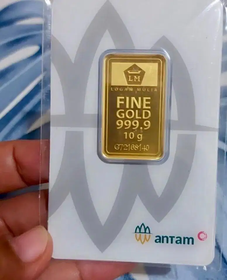 Jual emas antam batangan fine gold 24k