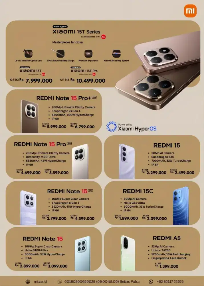 READY XIAOMI ALL SERIES