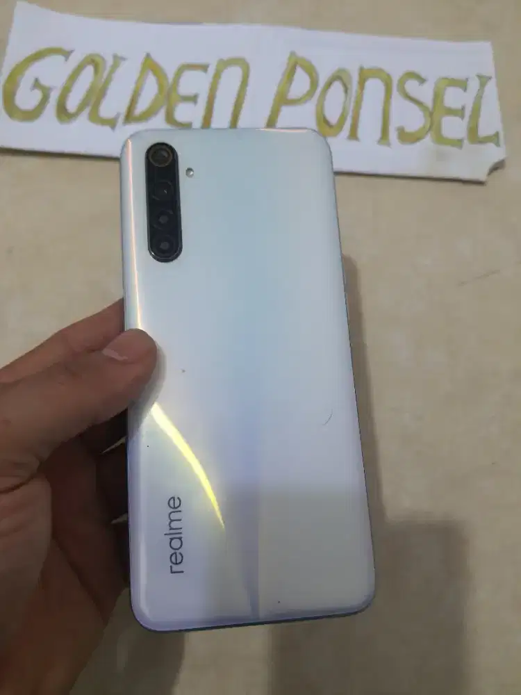 Realme 6 Ram 8Gb(128Gb)ORI Mulus#Golden Ponsel