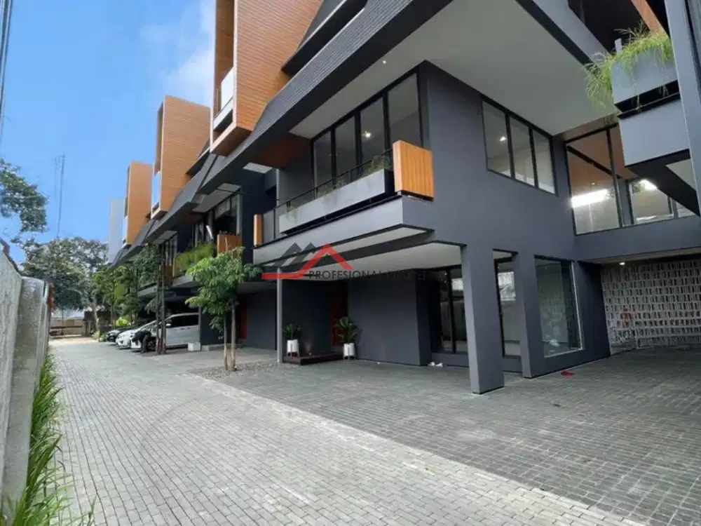 Modern Minimalis Dalam Townhouse Karya Arsitek Studio Kas di Kemang, Jakarta Selatan