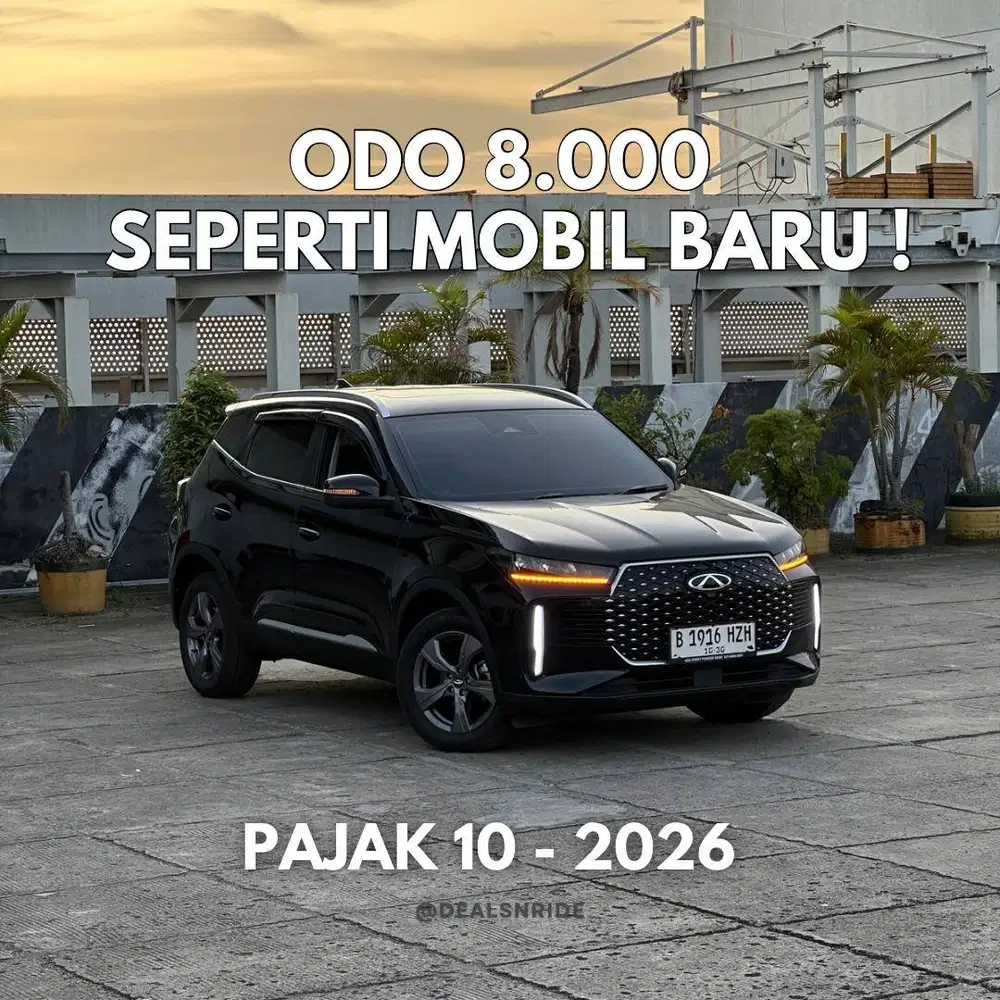 SEPERTI BARU !! KM 8.000 PAJAK 10/2026 CHERY TIGGO CROSS PREMIUM 2025