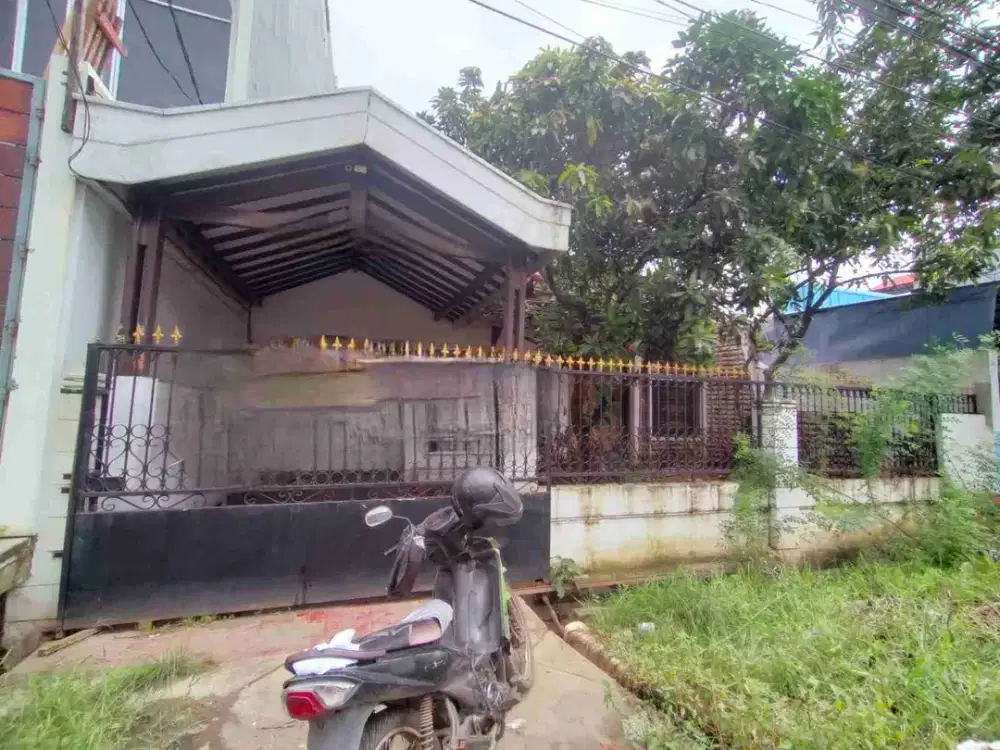 rumah pinggir jalan cocok usaha, kelapa gading, hitung tanah saja