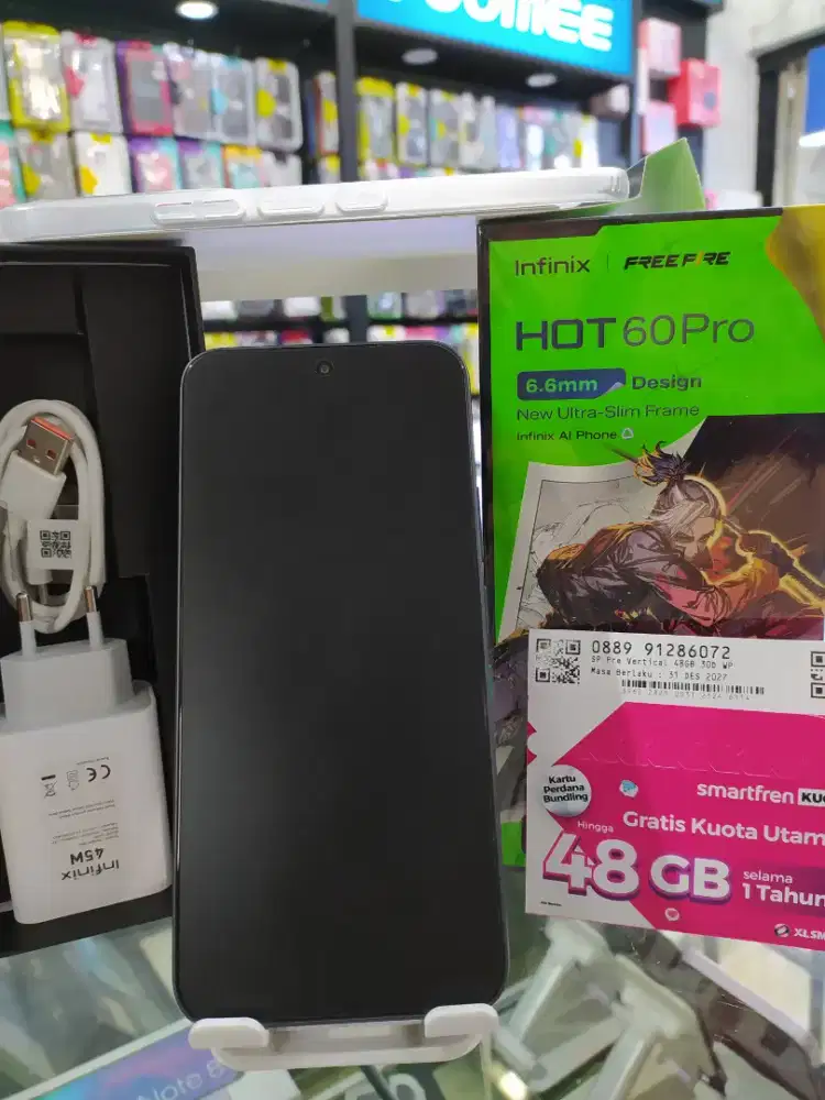 INFINIX HOT 60 PRO RAM 8 ROM 256 SECOND LIKE NEW