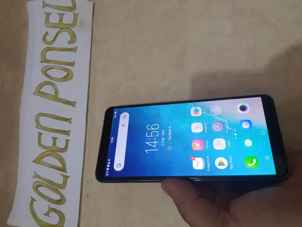 Vivo V7 Seven Ram 4Gb/32Gb.ORI mulus#Golden Ponsel