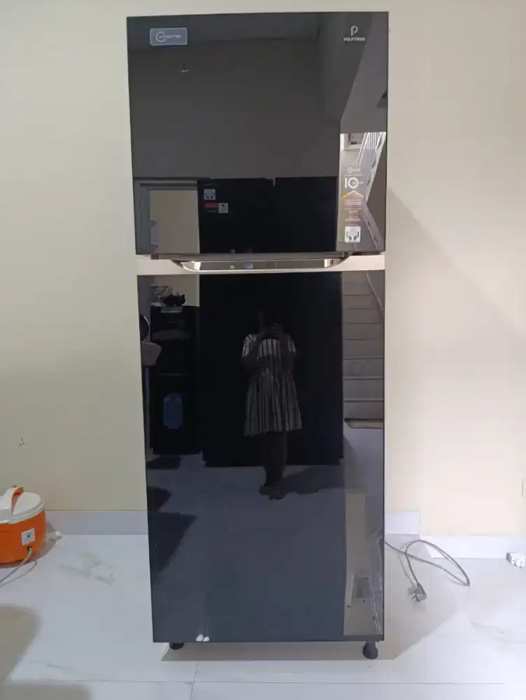 Turun Harga Kulkas Inverter Polytron PRM 431X  2 Pintu Low Watt