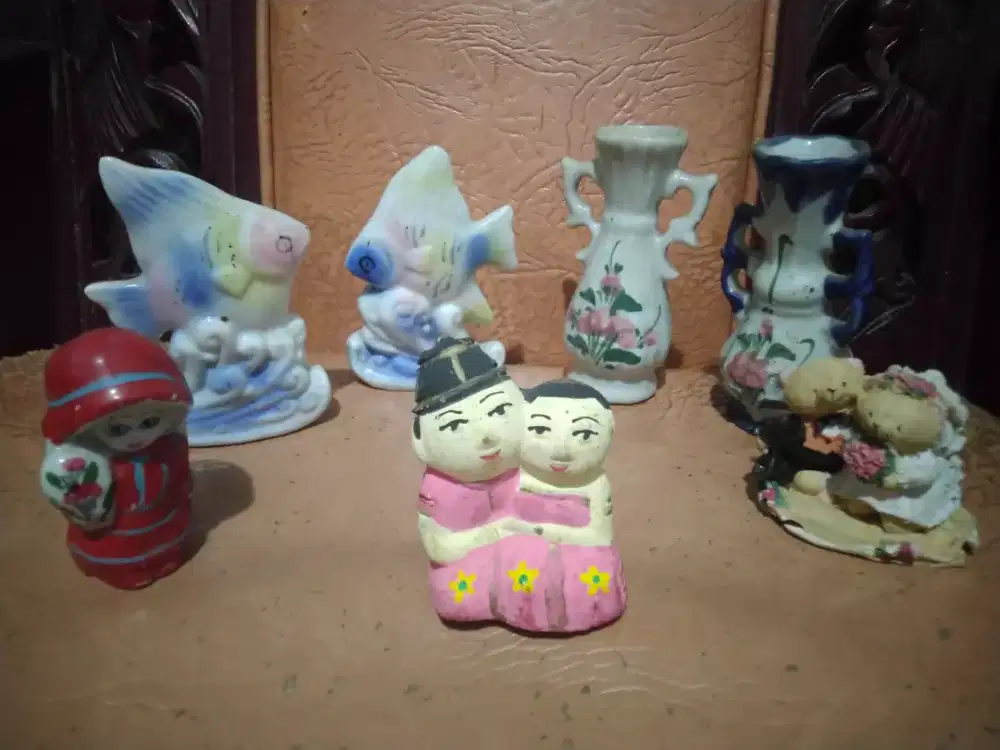 Pajangan meja mini. Masih bagus