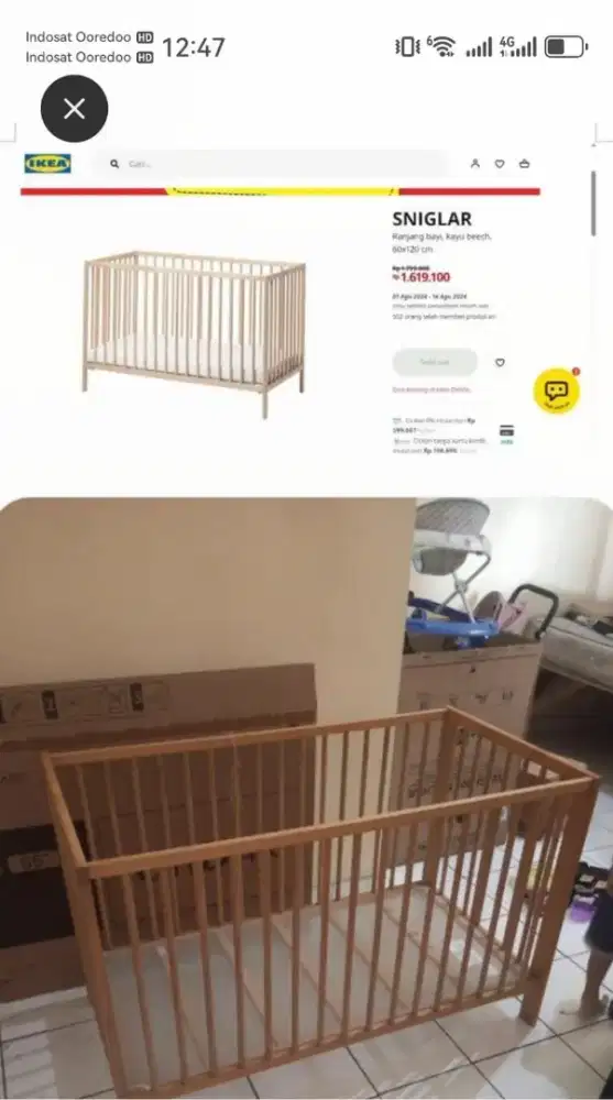 Ranjang Bayi Ikea