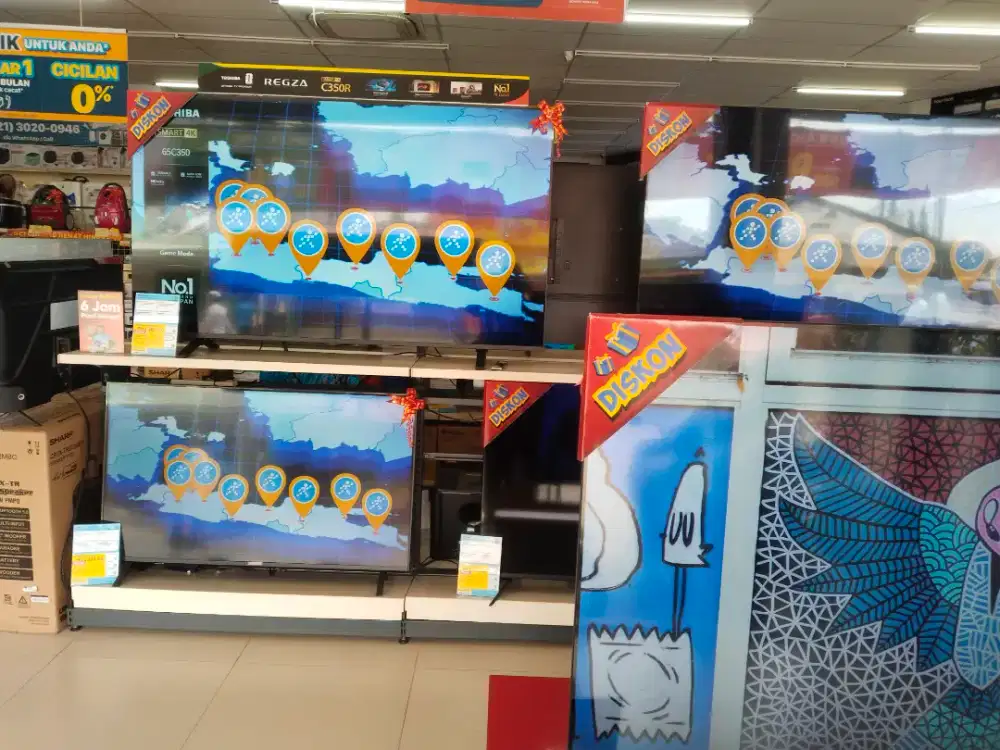 TV 43, 50, 55, 65 inch