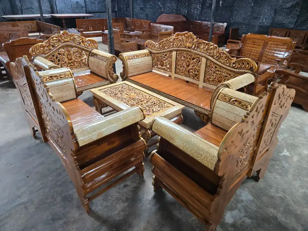 Kursi tamu jati MADURA ARJUNA 3211