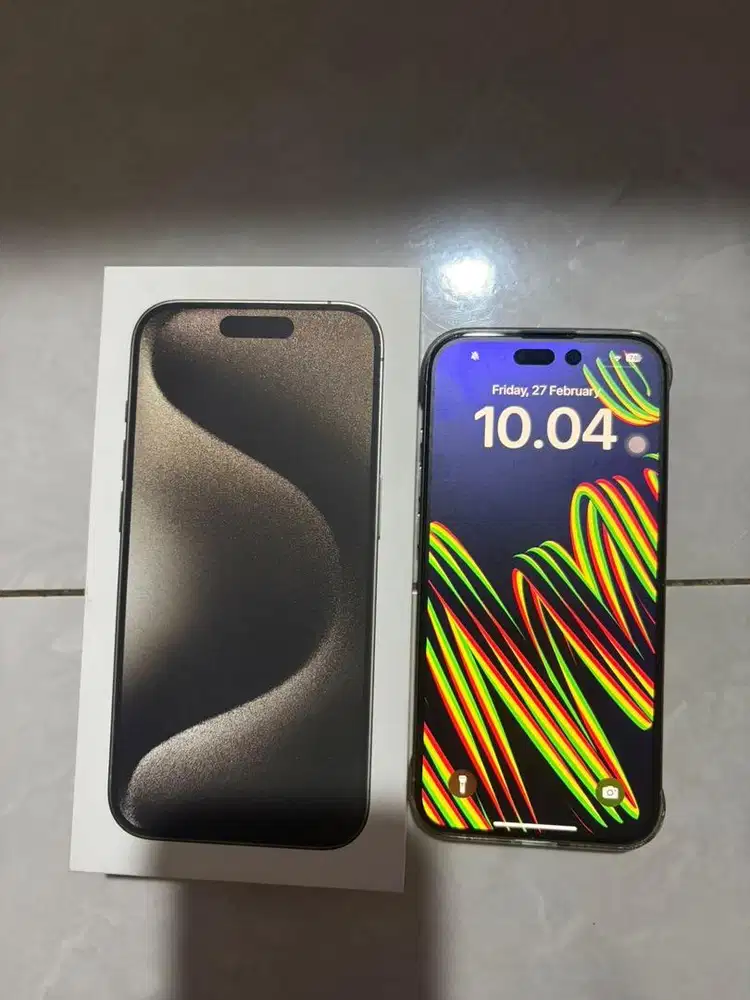 Dijual 15 Pro 256 Ibox