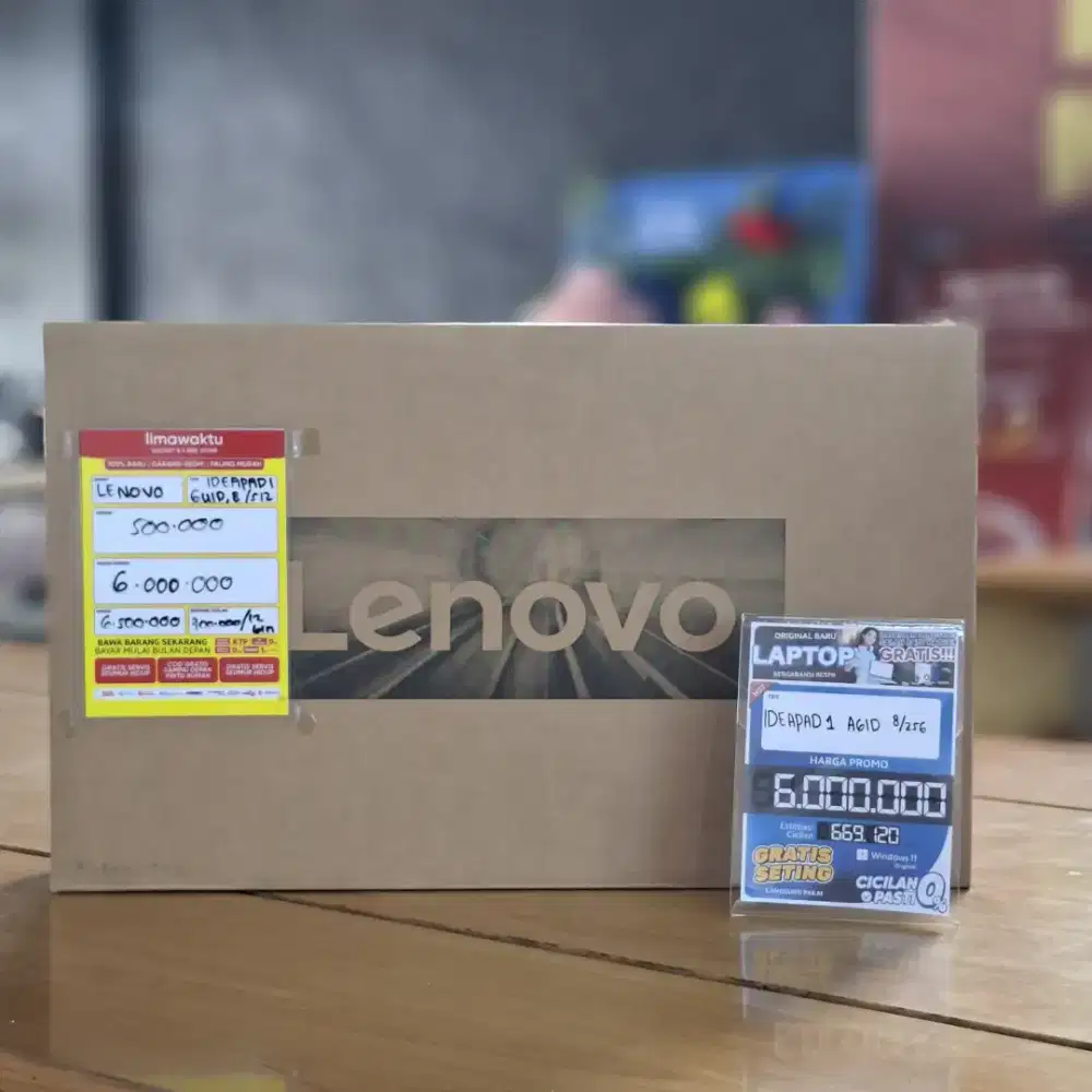 LAPTOP LENOVO IDEAPAD RAM 8/512 GB