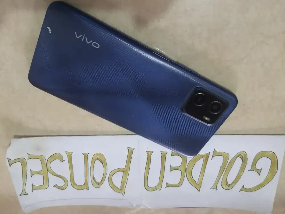 Vivo Y 15S Finger (Ram 3Gb)32Gb.ORI Mulus#Golden Ponsel