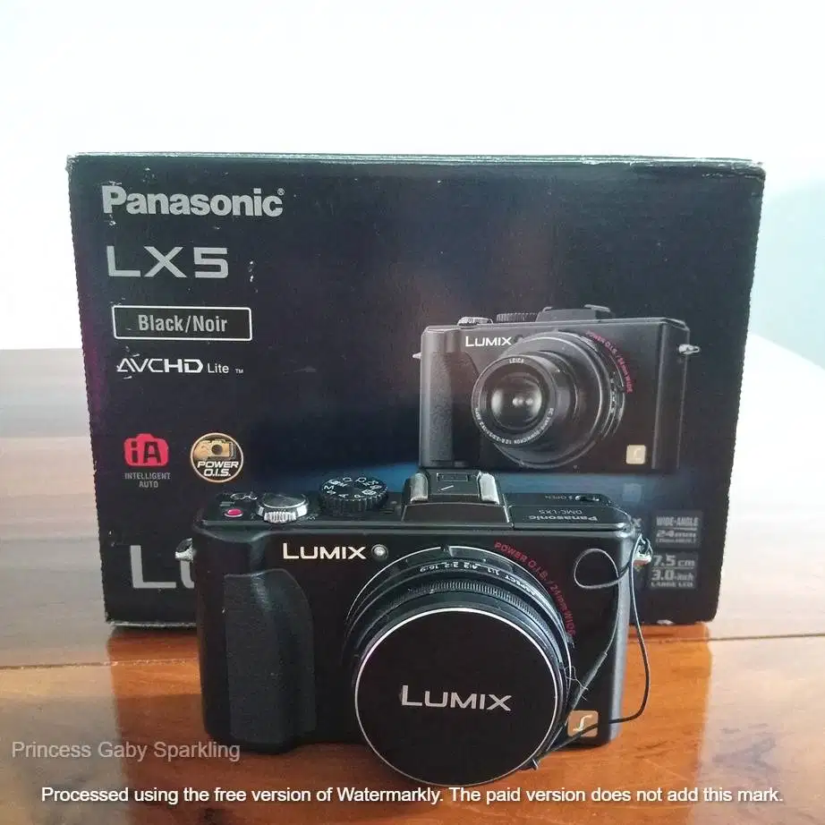PANASONIC LUMIX DMC - LX5 (SECONDHAND)