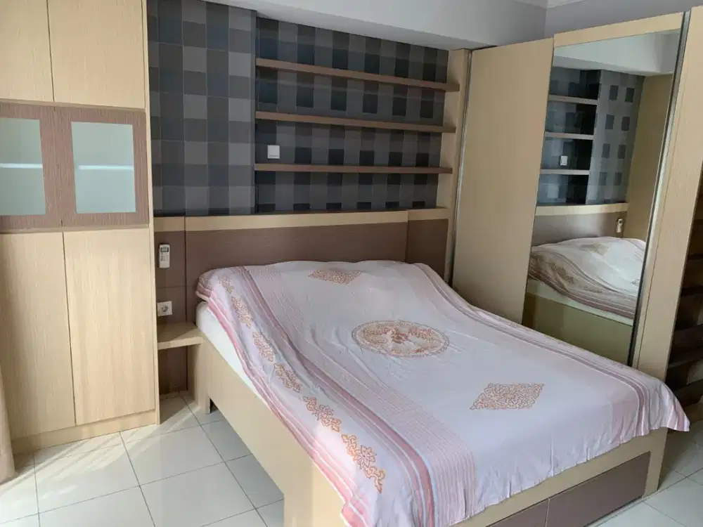 Disewakan Bulanan Studio Full Furnish di Apartemen Royal Mediterania Garden