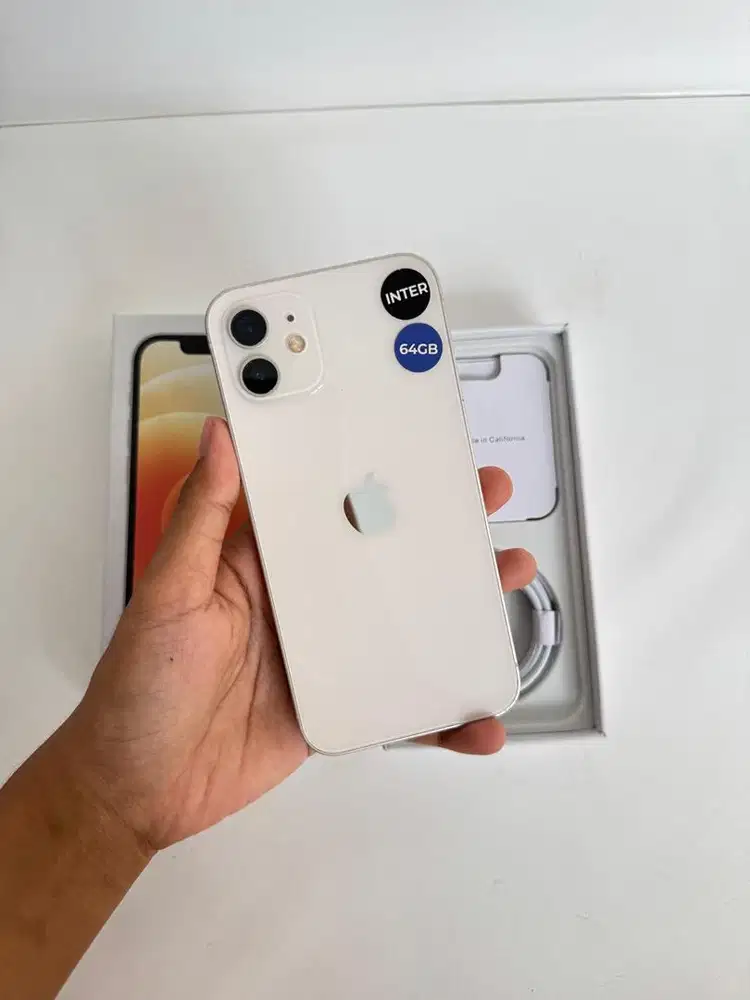 IPHONE 12 64GB SECOND INTER ALL OPERATOR FULLSET NO MINUS