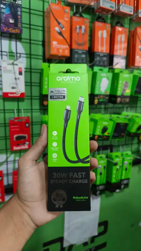 KABEL DATA TYPE C TO LIGHTNING ORAIMO OCD-114CL