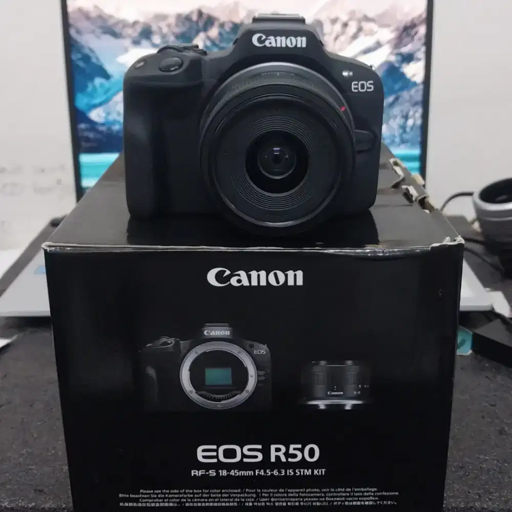 Kamera Canon eos R50 fullset