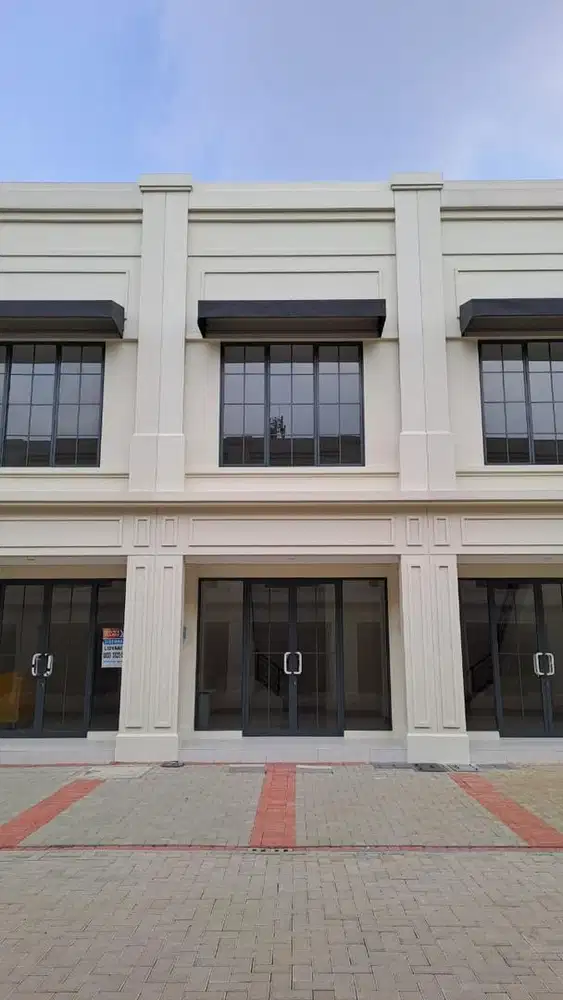Turun harga jual modal, ruko baru siap pakai di gading serpong.