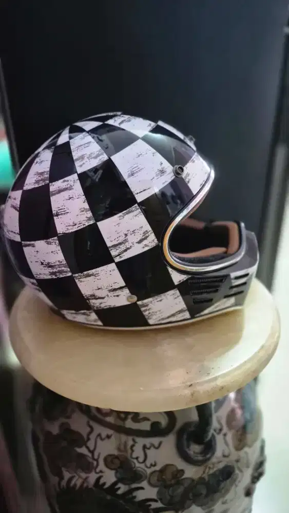 Jitsu Helmet Checkerboard