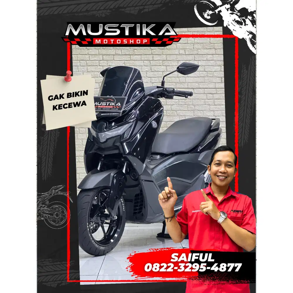 Perfect Condition!!Yamaha New N max Neo S 2025 Black Mulus-Mustika