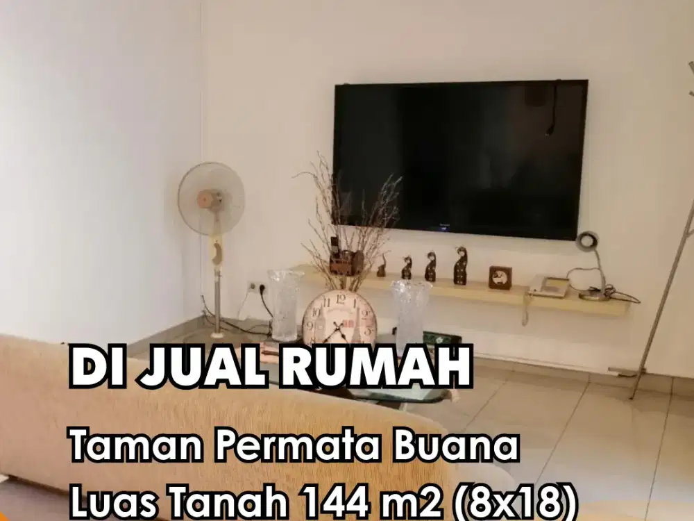 DiJual!!!  Cepat Rumah di Taman Permata Buana 2+1 Kamar Tidur SHM