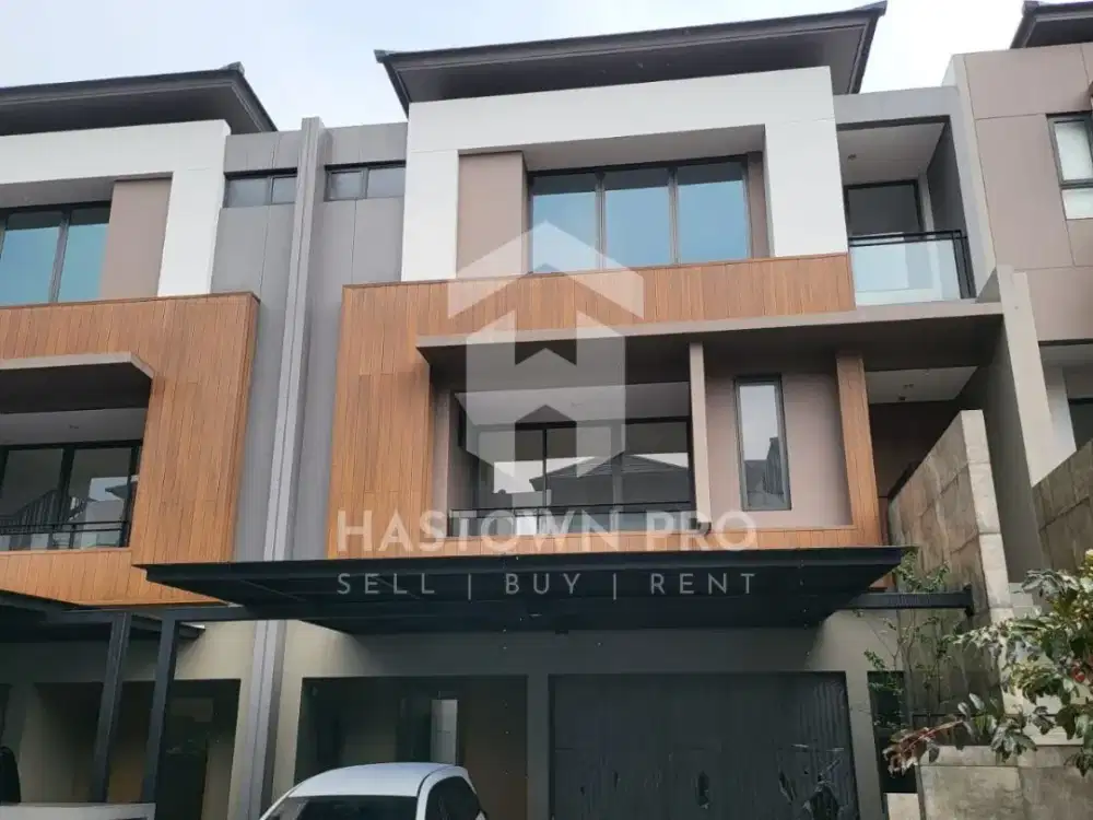 Jual rumah baru 3 lantai cluster Zora Kazumi BSD