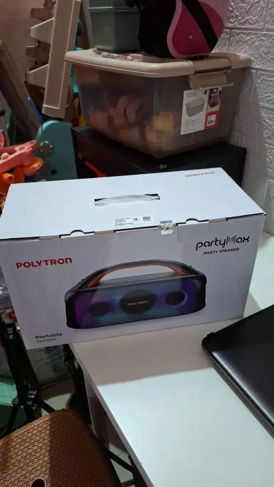 Polytron partymax pps 4ph12 audio bluetooth baru
