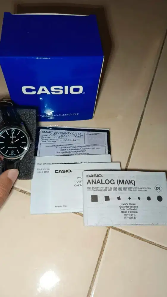Jam tangan casio wanita