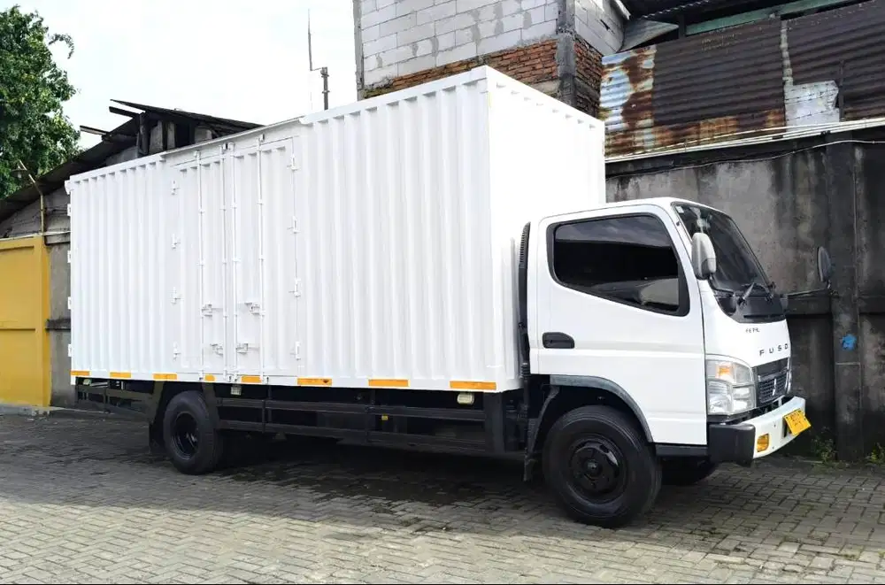 MULUS MURAH CDD Long mitsubishi Colt diesel canter FE74L box besi 2023