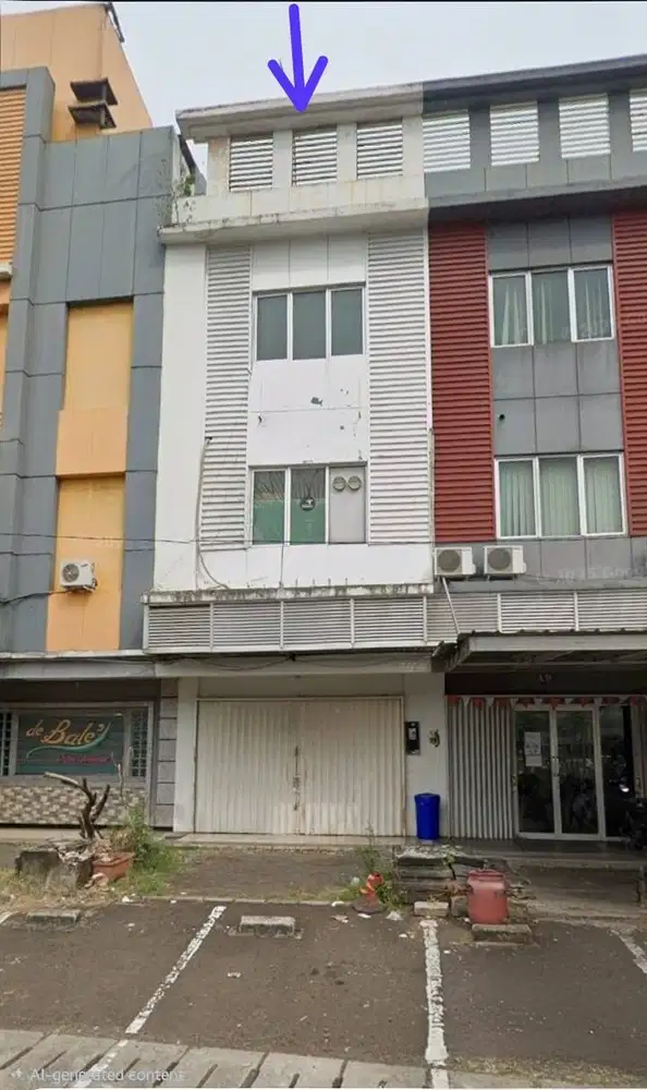 Super Murah Ruko Malibu Square Lokasi Sebrang Lobby ITC BSD