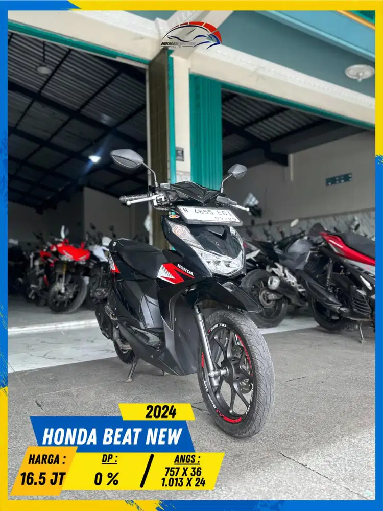 HONDA BEAT NEW 2024 MANTAP MASZEHH HIKMAH MOTOR KEPUH MALANG