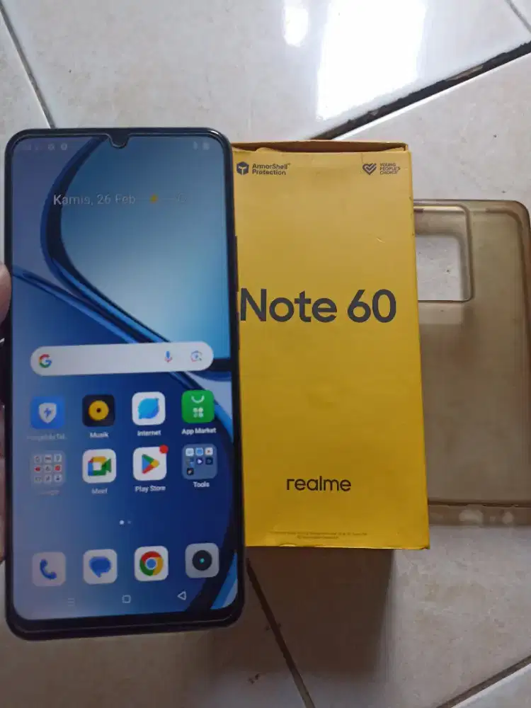 Realme note 60 ram 4/64 (bagus)