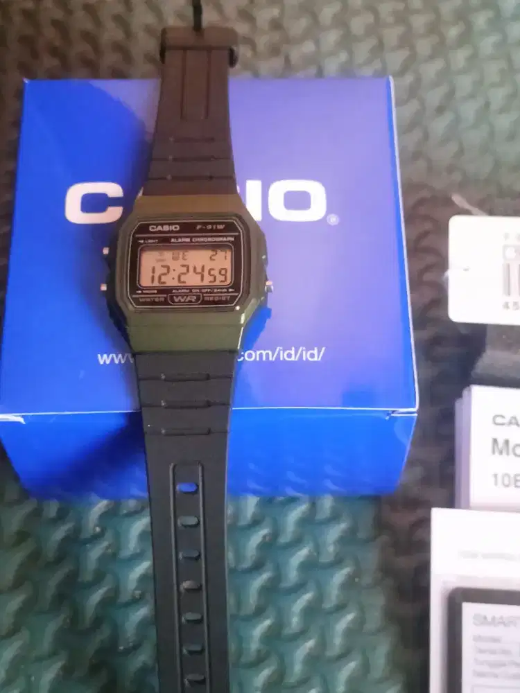 Casio f91w army