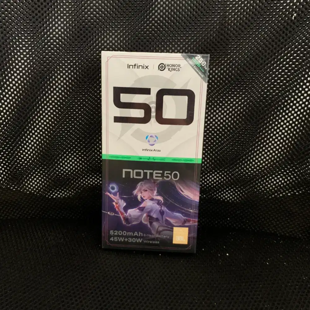 INFINIX NOTE 50 RAM 8/256 GB (BARU, GARANSI RESMI)