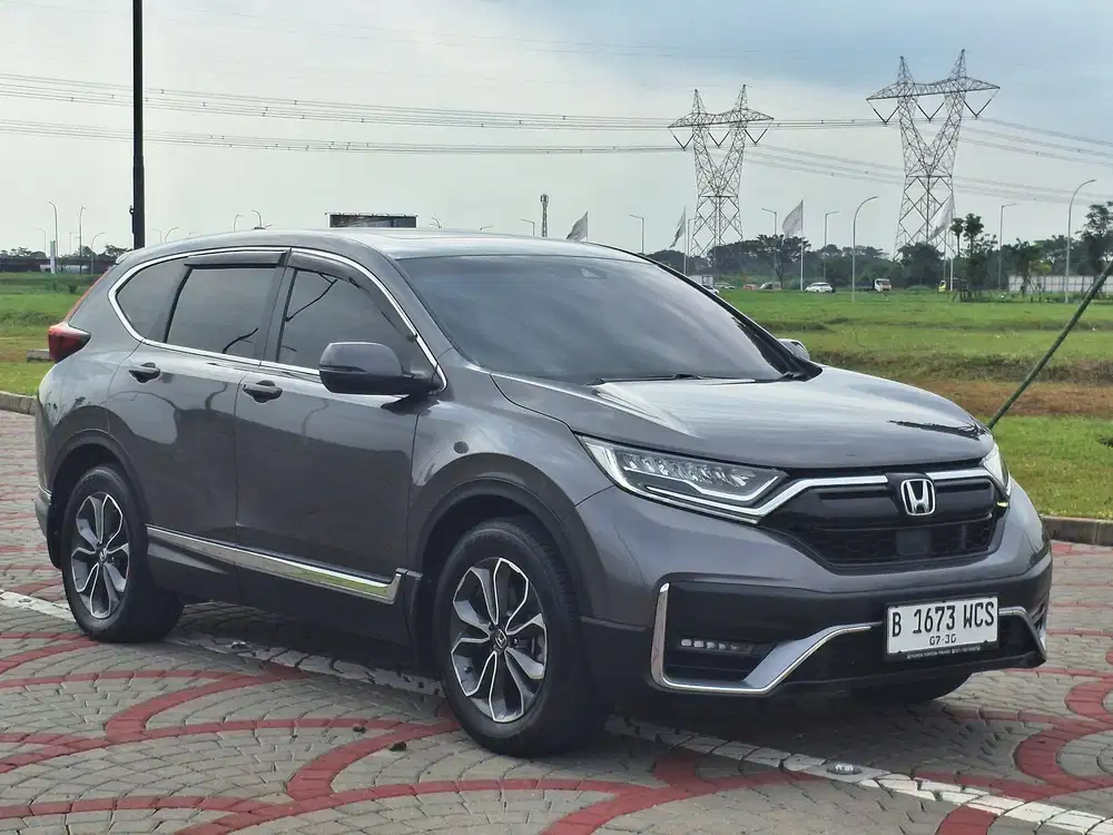 Honda Crv prestige 1.5 At 2021
Warna Abu Abu
Km 66 Rb 
Pajak July 2026