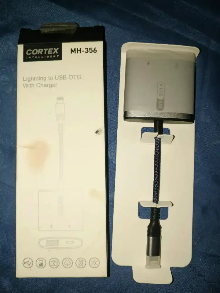 Kabel OTG cortex untuk iPhone untuk soundcard