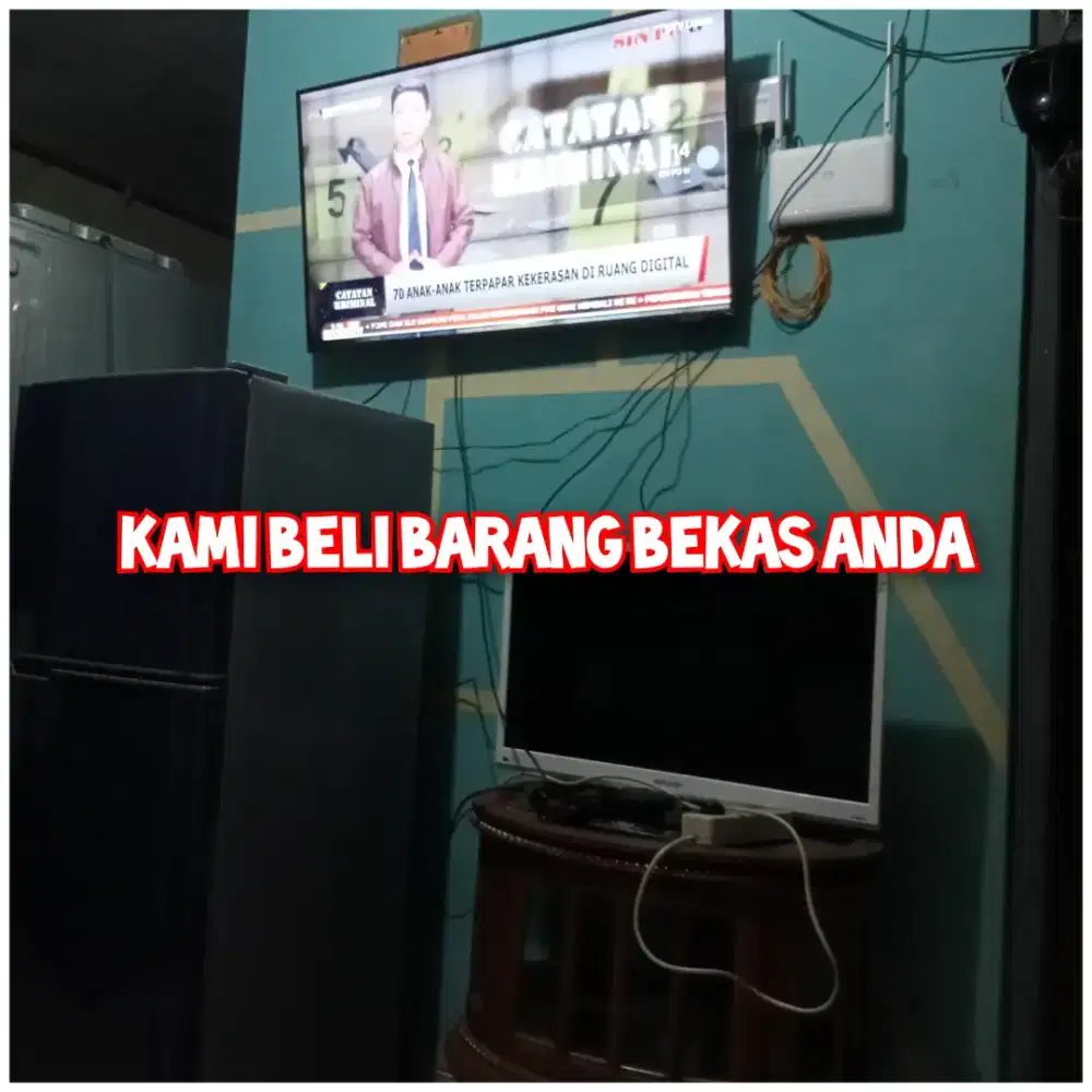 Siap terima Barkas TV LED, LCd monitor, Speaker dan Elektronik sekon