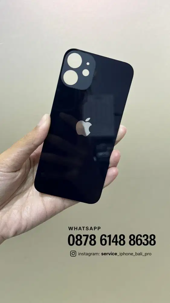 Backglass iPhone 12 / 12 Mini / 12 Pro / 12 Pro Max (27/2/26)