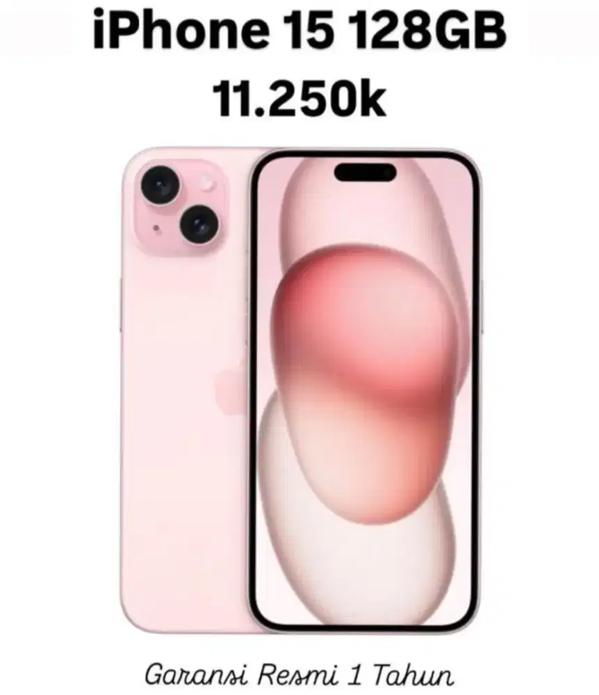 Kredit hp iPhone 15 new