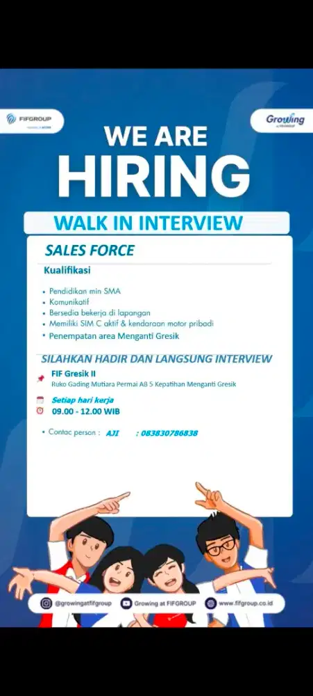 Loker staff / konsultan FIFGROUP