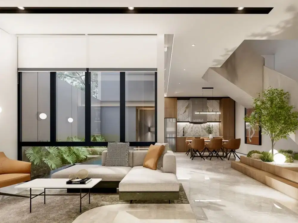 A Stylish Modern Minimalist Villa 3 Bedroom Freehold For Sale In Denpasar