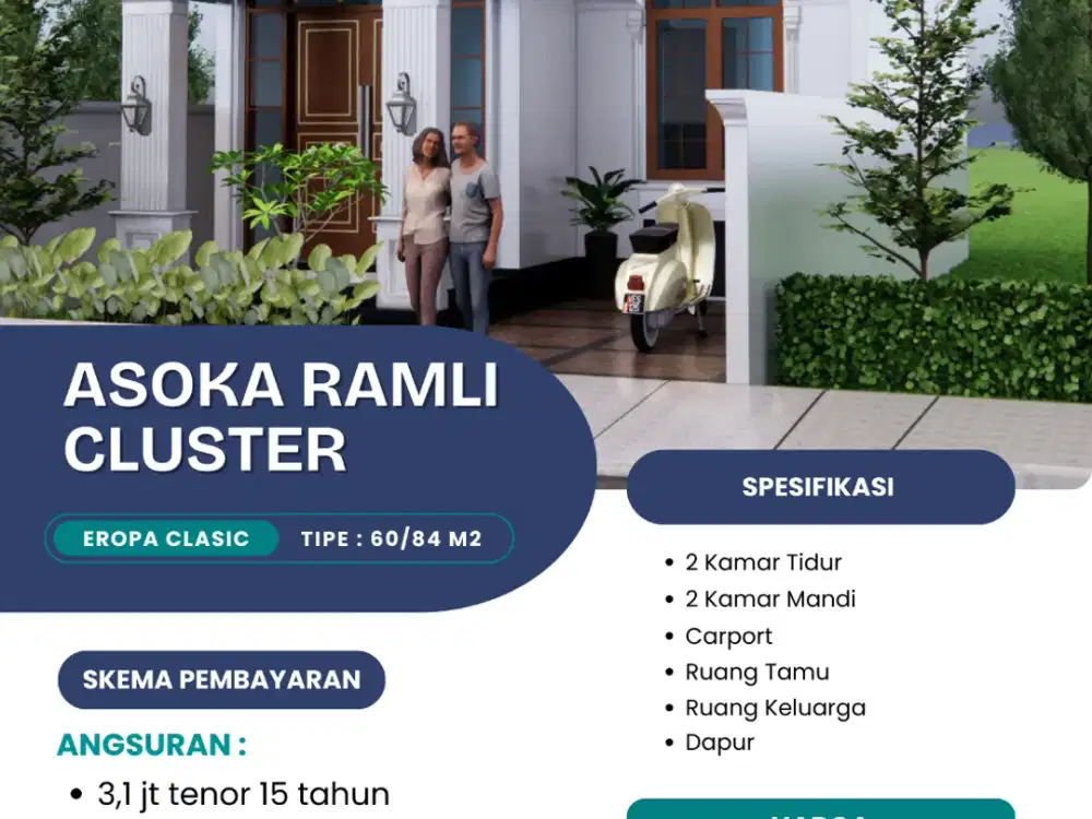 RUMAH DI PINGGIR JALAN IMAM BONJOL KEMILING DEKAT BALAI KRAKATAU