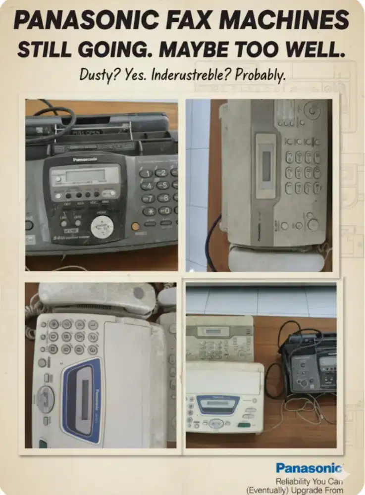 Dijual Mesin Fax Bekas Pemakaian Kantor.